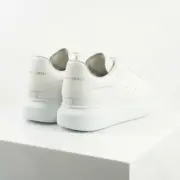 Alexander McQueen Oversized White Sneakers Back View - SHUZAR Egypt