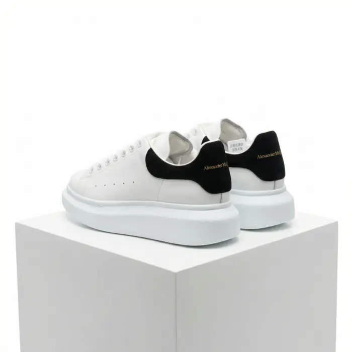 Alexander McQueen Wide Sole Sneakers Back View - SHUZAR Egypt