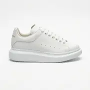 Alexander McQueen Oversized White Sneakers Side View - SHUZAR Egypt
