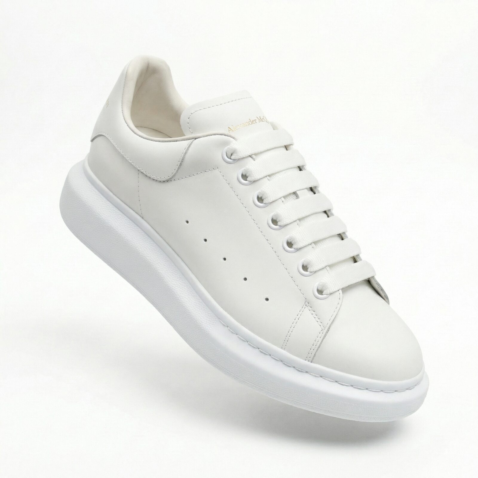 Alexander McQueen Oversized White Front View - SHUZAR Egypt