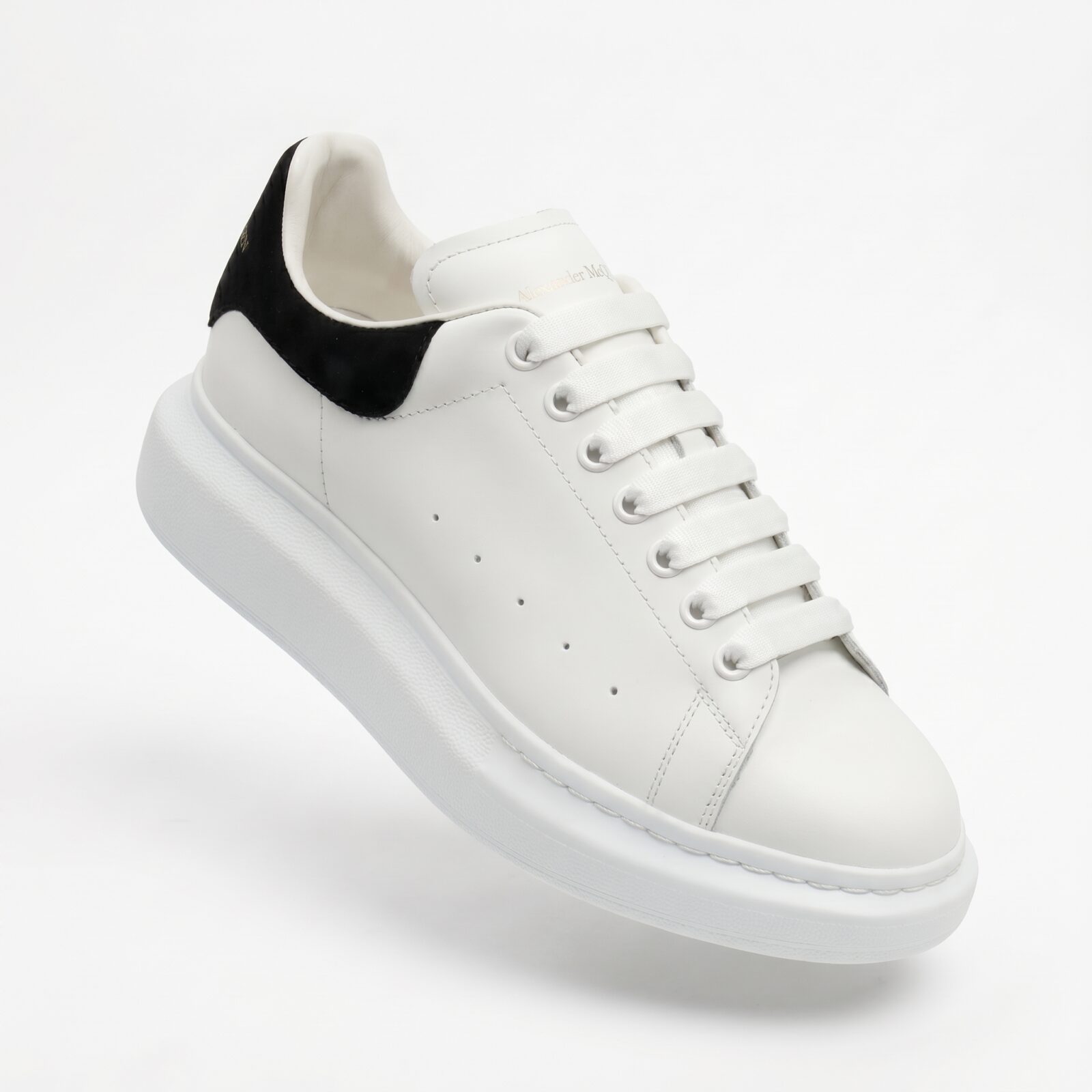 Alexander McQueen Oversized Wide Sole Front View - SHUZAR Egypt