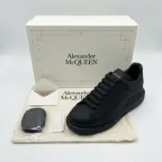 Alexander McQueen Oversized Black Sneakers with Original Box - SHUZAR Egypt