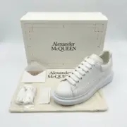 Alexander McQueen Oversized White Sneakers with Original Box - SHUZAR Egypt