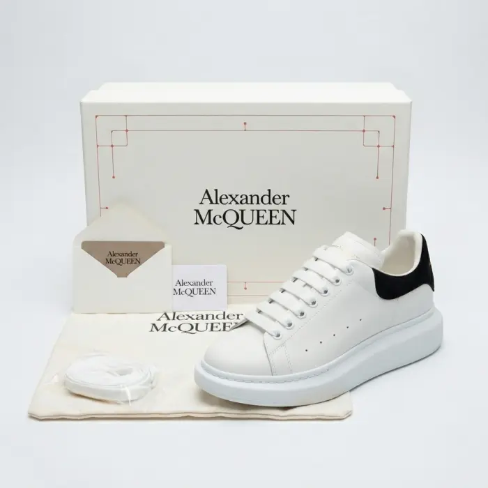 Alexander McQueen Wide Sole Sneakers with Full Boutique Set - SHUZAR Egypt
